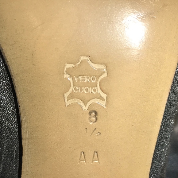 Silver Greta Medium Heel Pumps - Picture 4 of 4